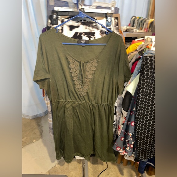 NAIF Dresses & Skirts - Naïf Dress 3x Olive Green